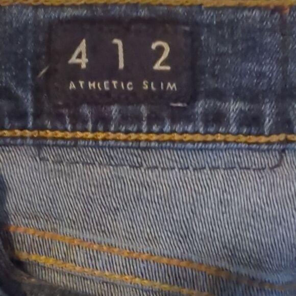 Lucky Brand Dark Blue Straight Jeans - Picture 4 of 4